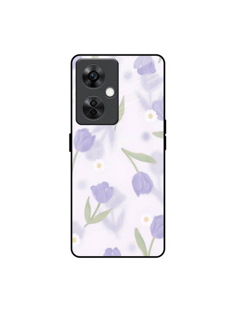 QRIOH Floral Printed OnePlus Nord CE 3 Lite 5G Silicone Back Case