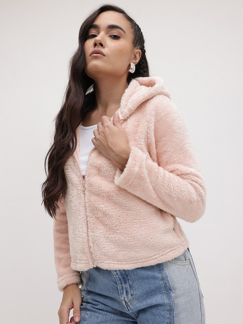 The Roadster Life Co. Faux Fur Hooded Tailored Jacket