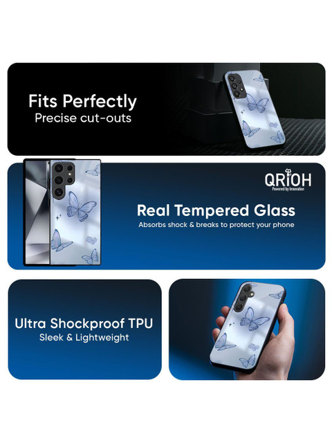 QRIOH Winged Elegance Quirky Printed Samsung Galaxy A25 5G Silicone Back Case - Image 5