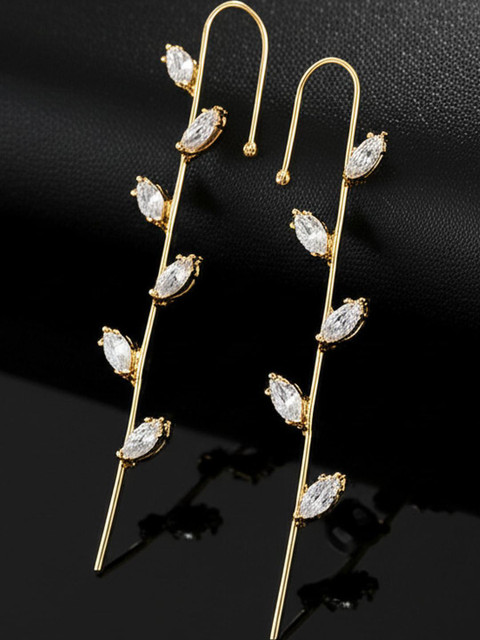 DressBerry Gold-Plated Ear Cuffs