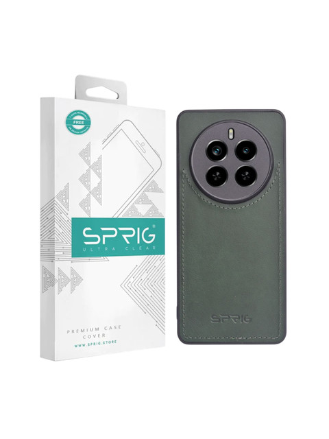 SPRIG Realme P1 Pro 5G Matte Leather Back Cover