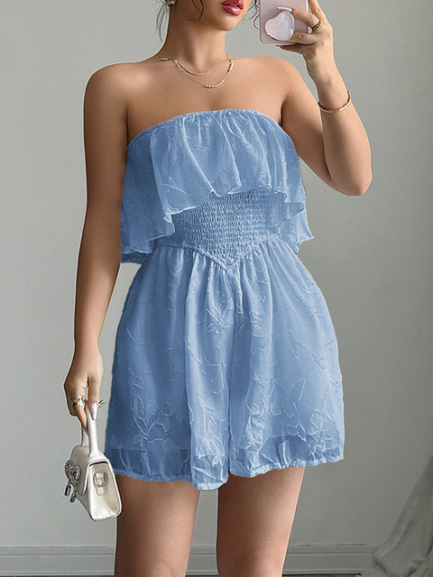 Outzidr Women Off-Shoulder Jumpsuit