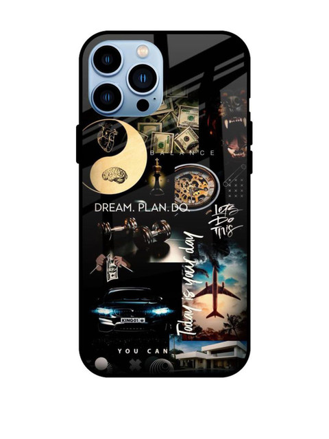 QRIOH Quirky Printed iPhone 13 Pro Max Back Case Mobile Accessories