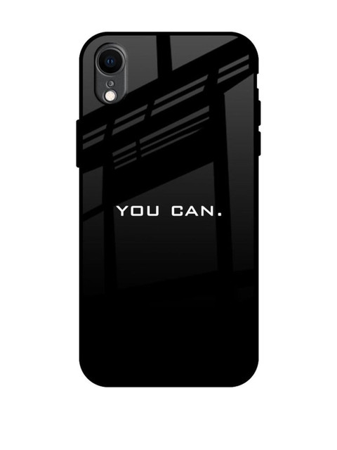 QRIOH Solid Printed iPhone XR Back Case Mobile Accessories