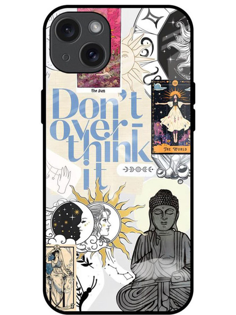 QRIOH Quirky Printed iPhone 15 Plus Back Case Mobile Accessories