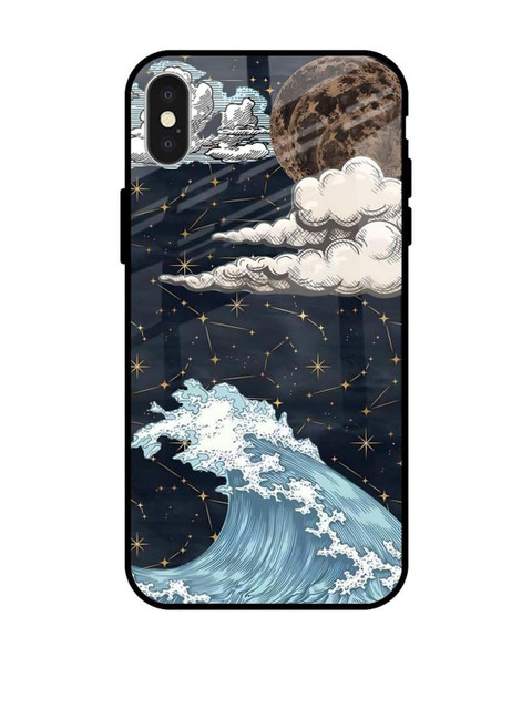 QRIOH Quirky Printed iPhone X Back Case Mobile Accessories