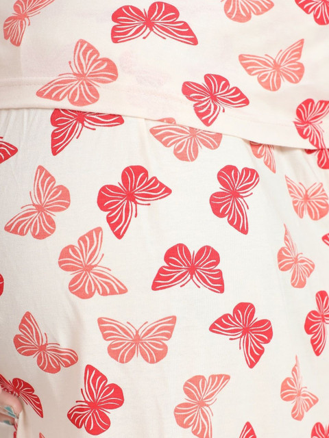 MomsBae Women Printed Nightdress - Image 2