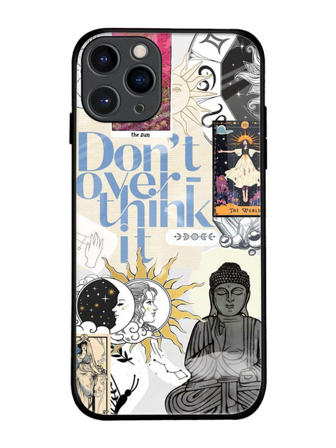 QRIOH Quirky Printed iPhone 11 Pro Back Case Mobile Accessories