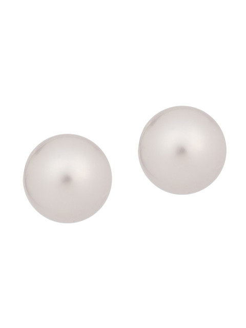 MINJI AND CO. Gold-Plated Pearls Beaded Spherical Shaped Studs