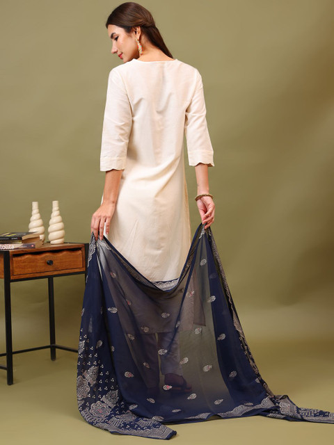 Sangria Printed Dupatta - Image 4