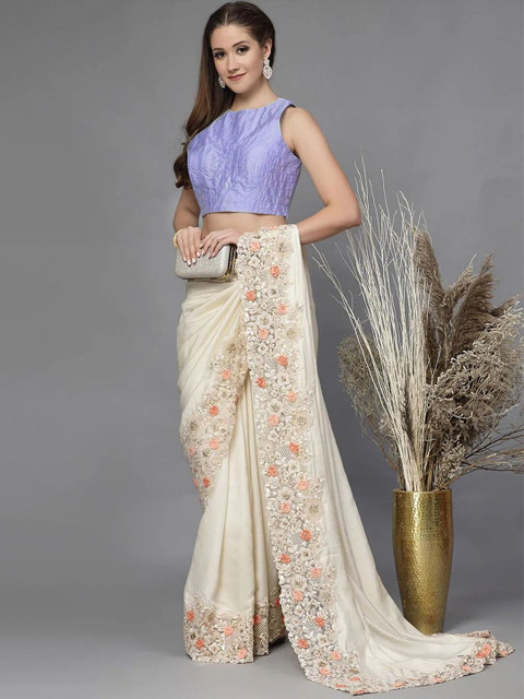 Utsav Fashion Embroidered Saree Blouse - Image 3