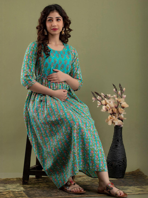 CLOTHYCORP Women Floral Printed Kurti