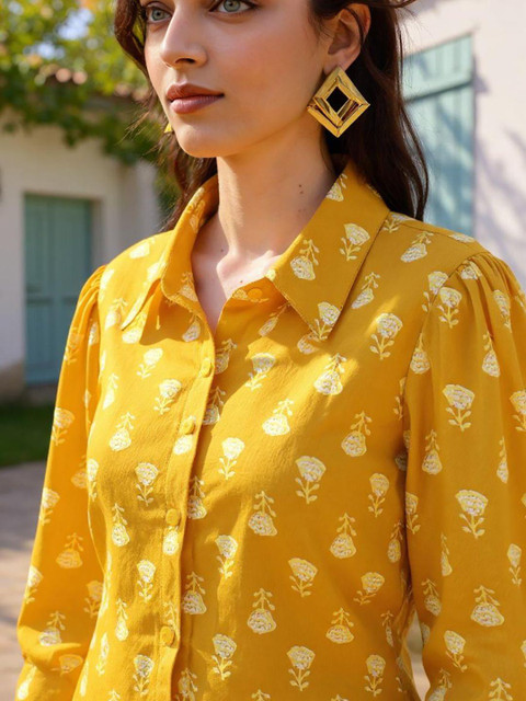 SZN Floral Printed Top With Trouser Co-ord Set - Image 2