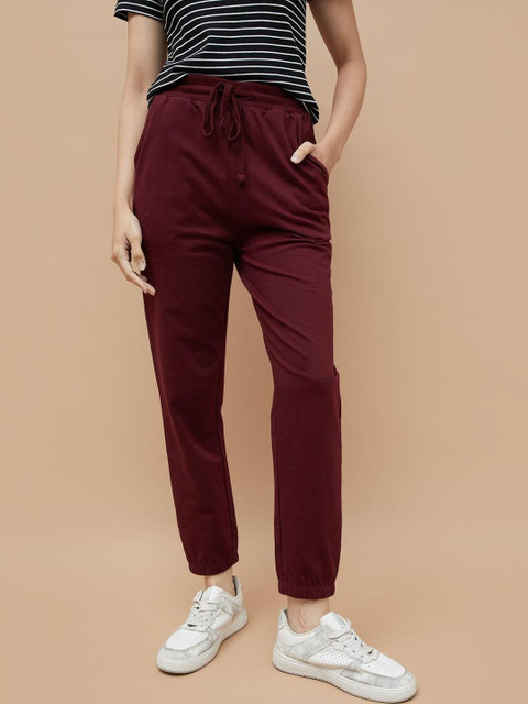 Fame Forever by Lifestyle Women Regular Fit Mid-Rise Cotton Trouser