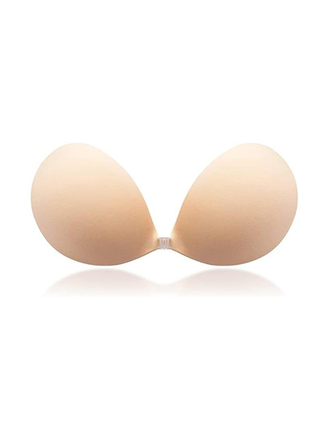 DClub Women Sticky Strapless Self Adhesive Backless Invisible Push up Silicone Bra