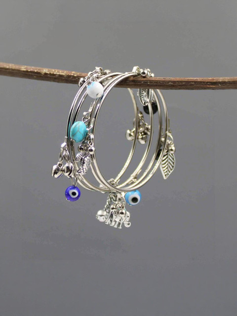 gurjari jewellers Women Silver Bangle