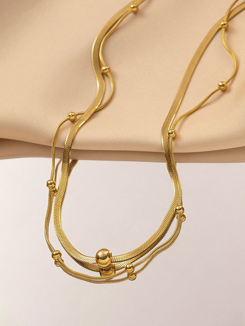 Designs & You Gold-Plated Necklace - Image 4