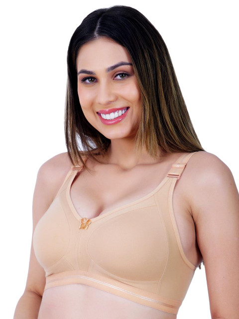 LADYLAND Skin Cotton Non Padded & Non-Wired T-shirt Bra