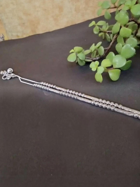 Footride Silver-Plated Anklet