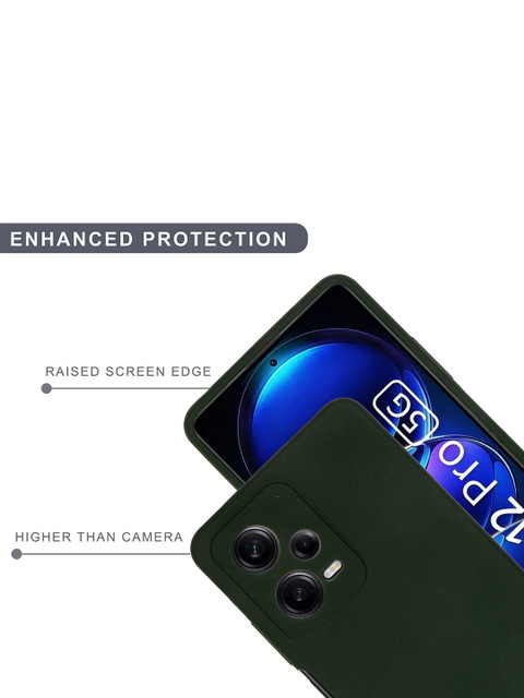 SPRIG Redmi Note 12 Pro 5G Liquid Silicone Back Cover - Image 3