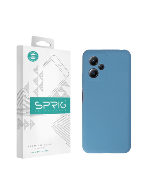 SPRIG Redmi Note 12 5G Liquid Silicone Back Cover