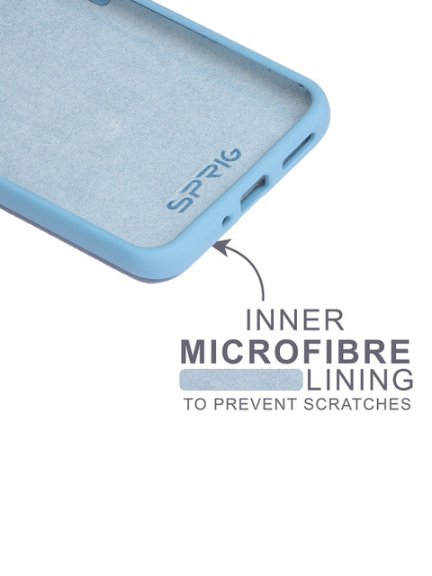 SPRIG Redmi Note 12 5G Liquid Silicone Back Cover - Image 4