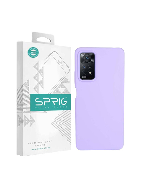SPRIG Redmi Note 11 Pro Liquid Silicone Back Cover