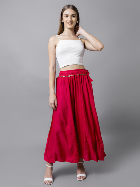 LEGITLOOKS Women Flared Knitted Palazzos