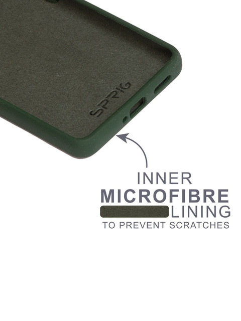 SPRIG Redmi Note 12 Pro 5G Liquid Silicone Back Cover - Image 4