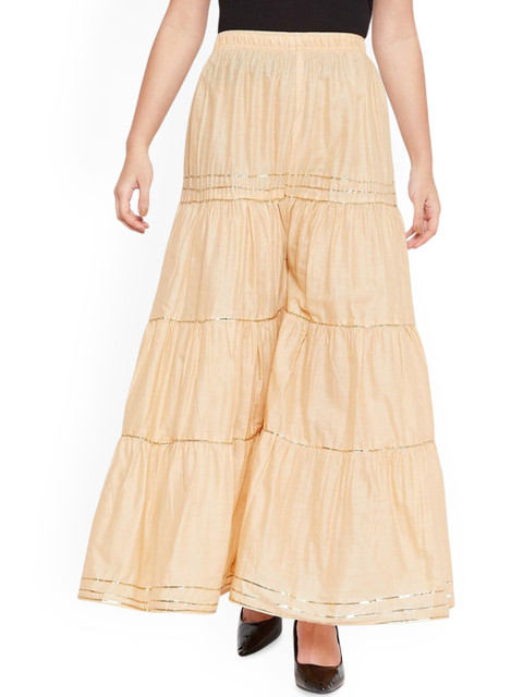 SRISARAS Women Wide Leg Palazzos