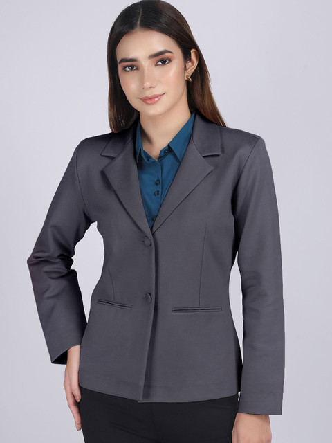 Blue Ronin Stylish Single Breasted Formal Blazer