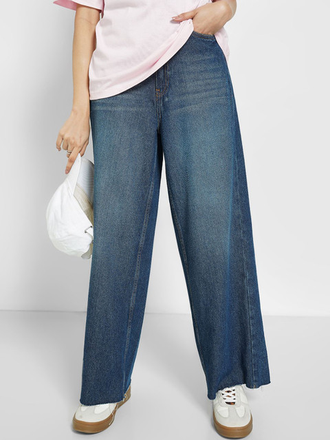 SF JEANS by Pantaloons Women Regular Fit Mid-Rise Light Fade Jeans