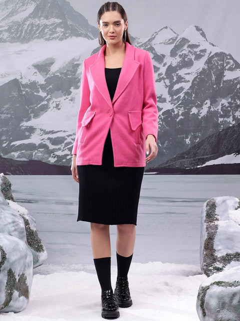 Stylecast X Kotty Notched Lapel Single Collar Breasted Blazer