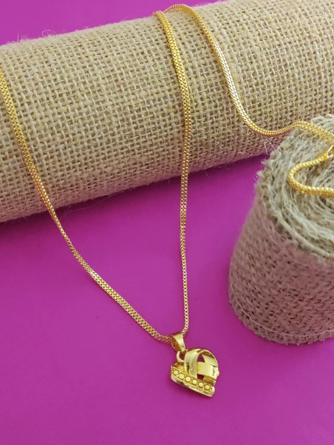 Gold Pendant set for Women