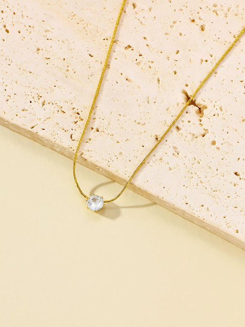 Bauble ClusterWomen Gold Necklace and Chains