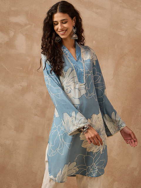 Anouk Women Floral Printed Kurta