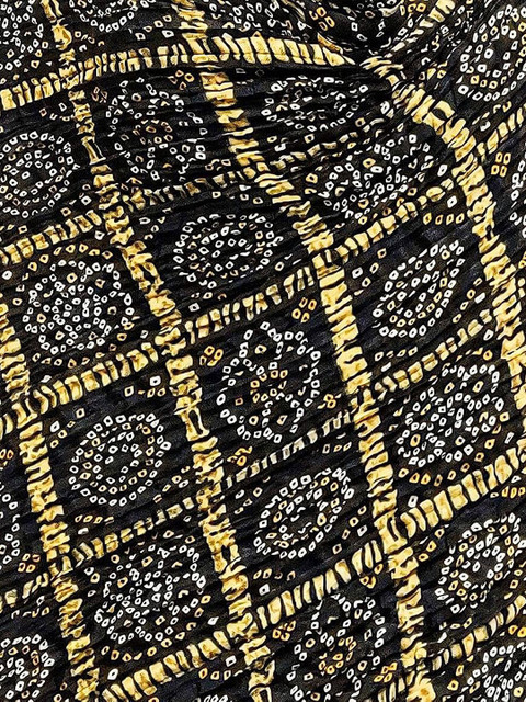 Trendmalls Bandhani Printed Chinon Silk Dupatta - Image 2
