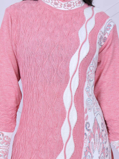 KNITZY Women Ethnic Motifs Kurta with Churidar - Image 2