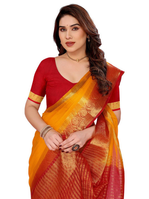 Moda Rapido Woven Design Zari Saree