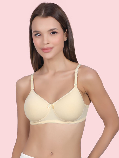 HERE&NOW Full Coverage Lightly Padded Cotton T-Shirt Bra