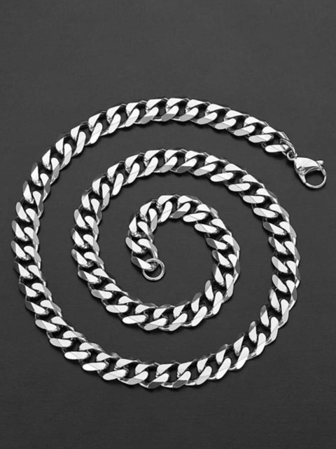 Omaya Jewels Unisex Stainless Steel Link Chain - Image 2