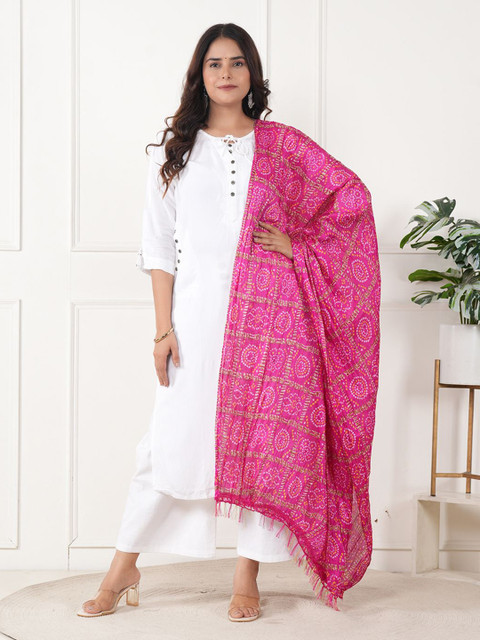 ZOOMBIE Bandhani Printed Printed Dupatta