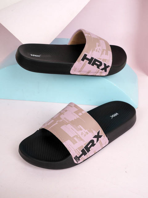 HRX by Hrithik Roshan Women Printed Sliders