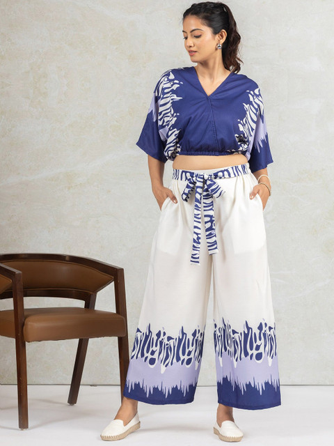 AmarAsha Women Abstract Printed Co-ord Set