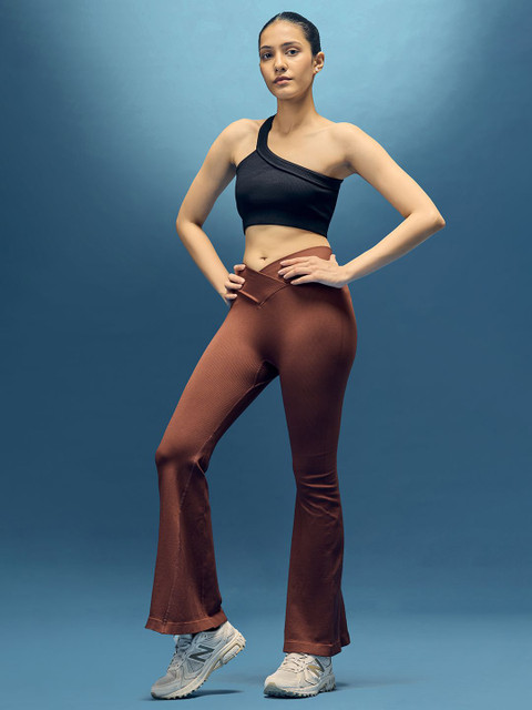 BOLDFIT Sleeveless One-Shoulder Sports Bra