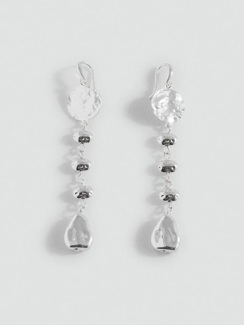 MANGO Contemporary Drop Earrings