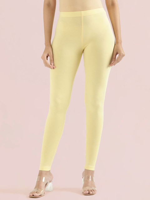 Go Colors Women Slim Fit High Rise Ankle Length Legging