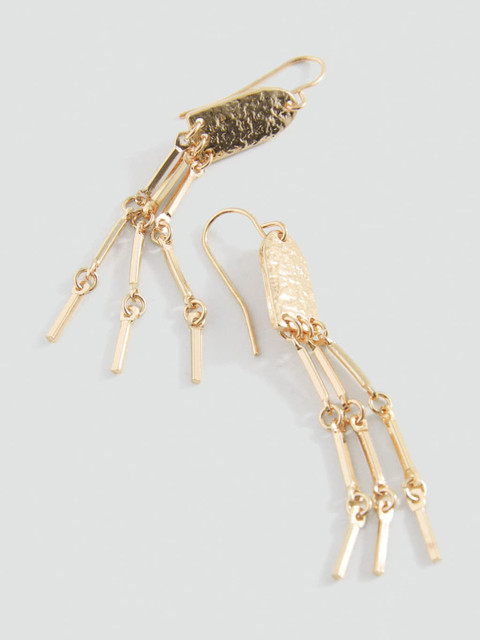 MANGO Contemporary Drop Earrings - Image 2