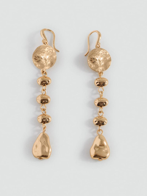 MANGO Contemporary Drop Earrings