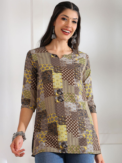Moda Rapido Women Printed Regular Top